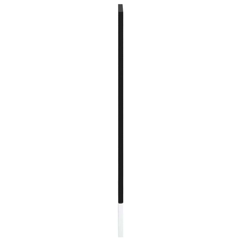 vidaXL Dishwasher Panel "Kalmar" Black 45x1,5x67 cm Engineered Wood