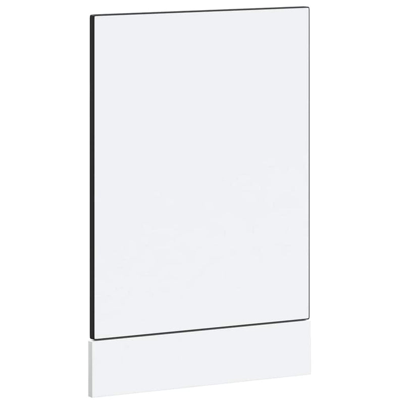 vidaXL Dishwasher Panel "Kalmar" Black 45x1,5x67 cm Engineered Wood