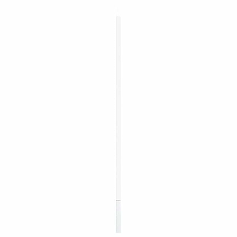 vidaXL Dishwasher Panel Kalmar White 60x1.5x67 cm Engineered Wood