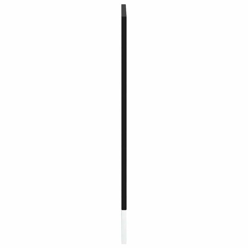 vidaXL Dishwasher Panel "Kalmar" Black 60x1,5x67 cm Engineered Wood