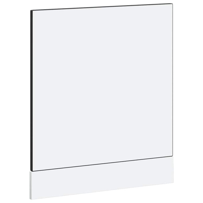 vidaXL Dishwasher Panel "Kalmar" Black 60x1,5x67 cm Engineered Wood