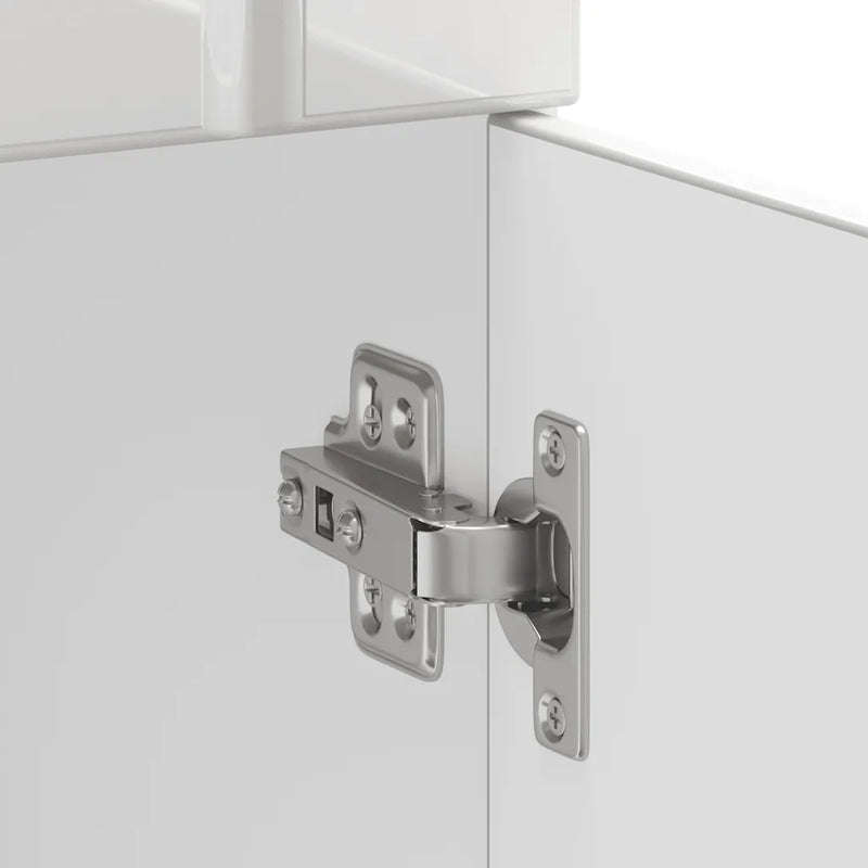 Kitchen Base Cabinet "Lucca" High Gloss White Engineered Wood