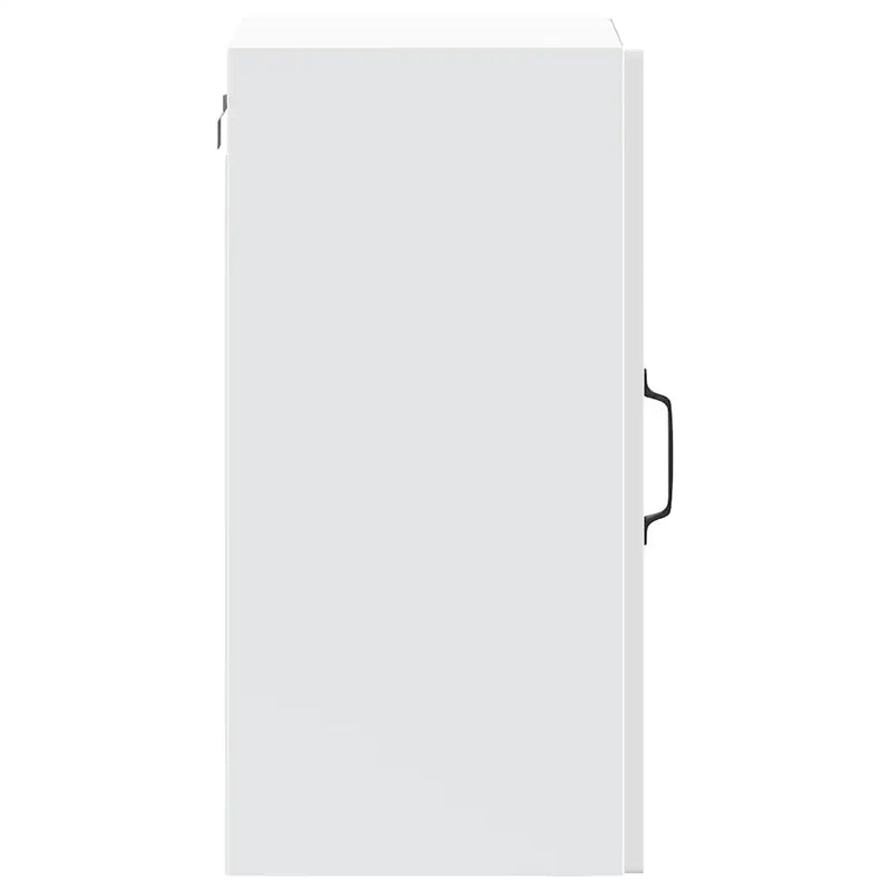 Kitchen Wall Cabinet with Glass Door Lucca White