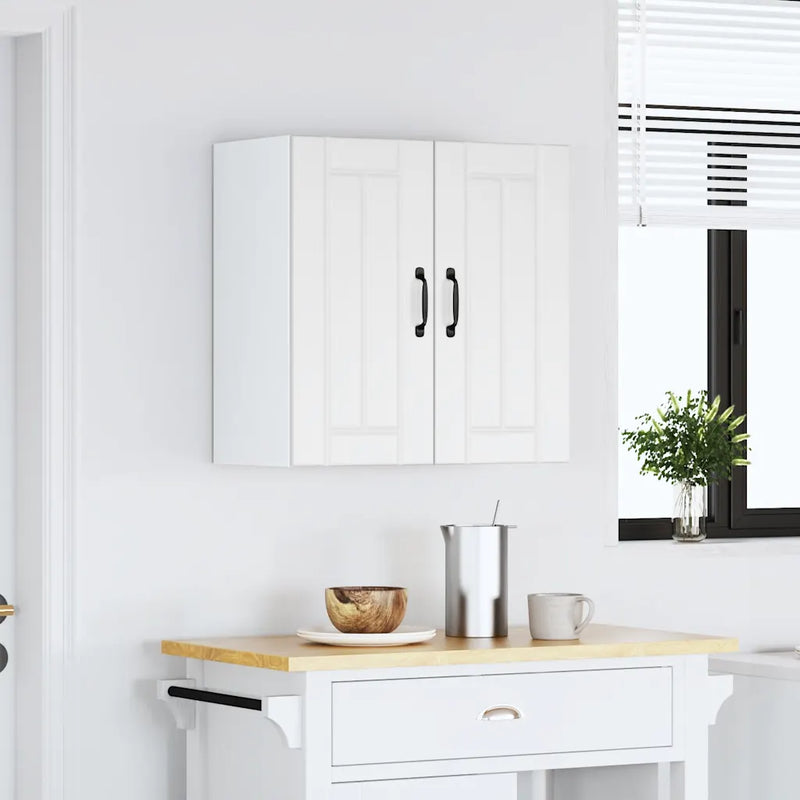 Kitchen Wall Cabinet Lucca White Engineered Wood