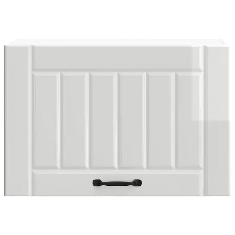Kitchen Wall Cabinet "Lucca" High Gloss White Engineered Wood
