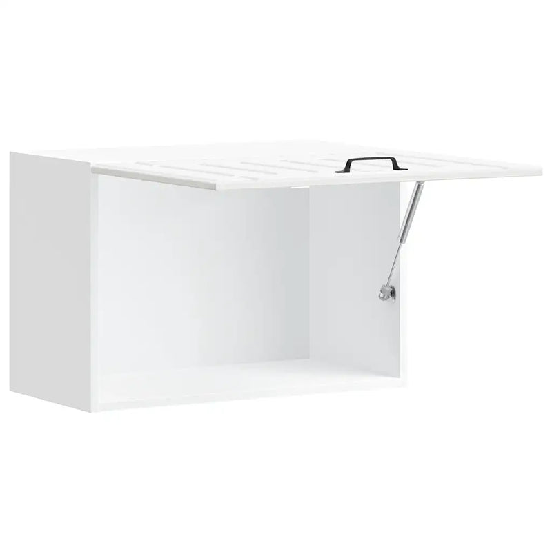 Kitchen Wall Cabinet "Lucca" High Gloss White Engineered Wood