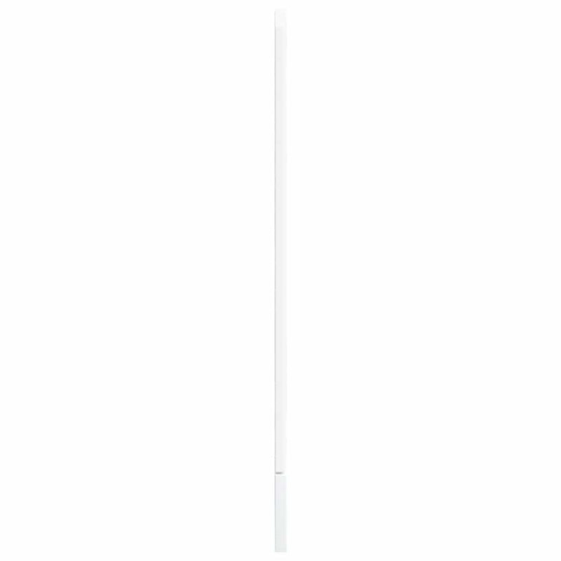 vidaXL Dishwasher Panel Lucca White Engineered Wood