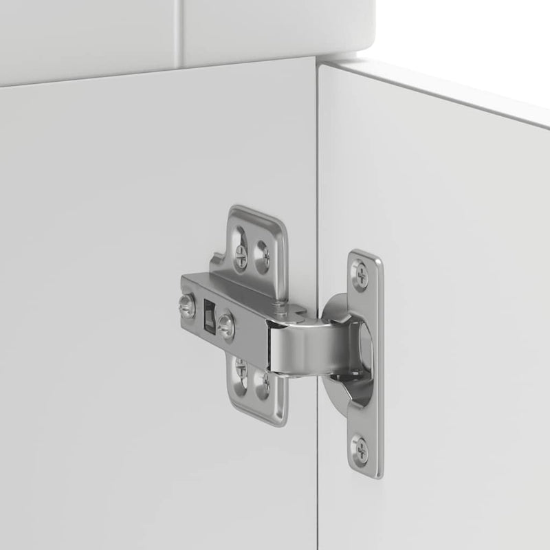 vidaXL Kitchen Base Cabinet Porto White Engineered Wood