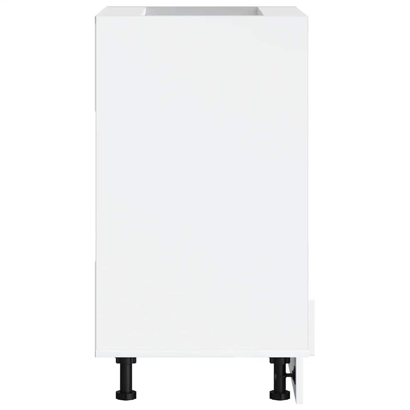 vidaXL Oven Cabinet Porto White Engineered Wood