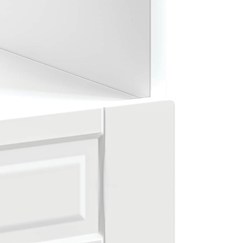 vidaXL Oven Cabinet Porto White Engineered Wood