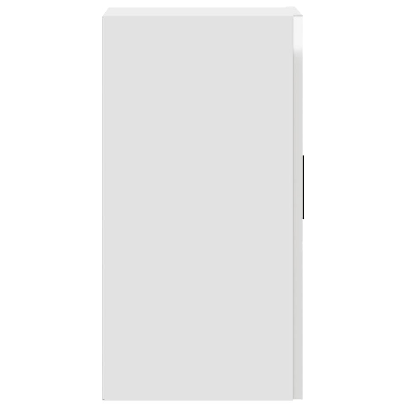 vidaXL Kitchen Wall Cabinet "Porto" High Gloss White Engineered Wood