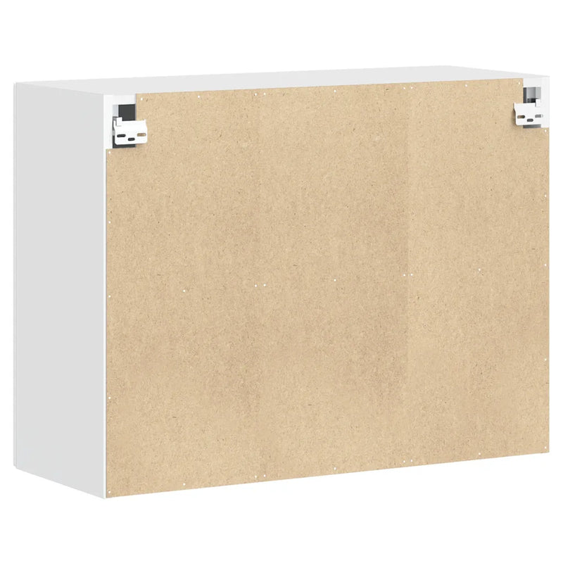 Kitchen Wall Cabinet Porto White Engineered Wood