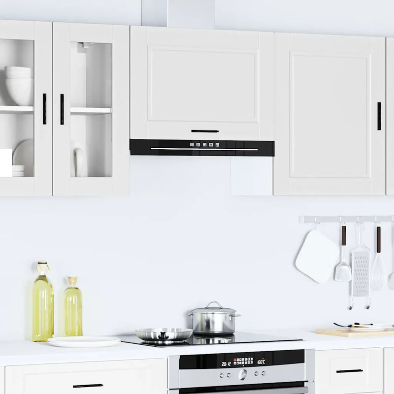 Kitchen Wall Cabinet Porto White Engineered Wood