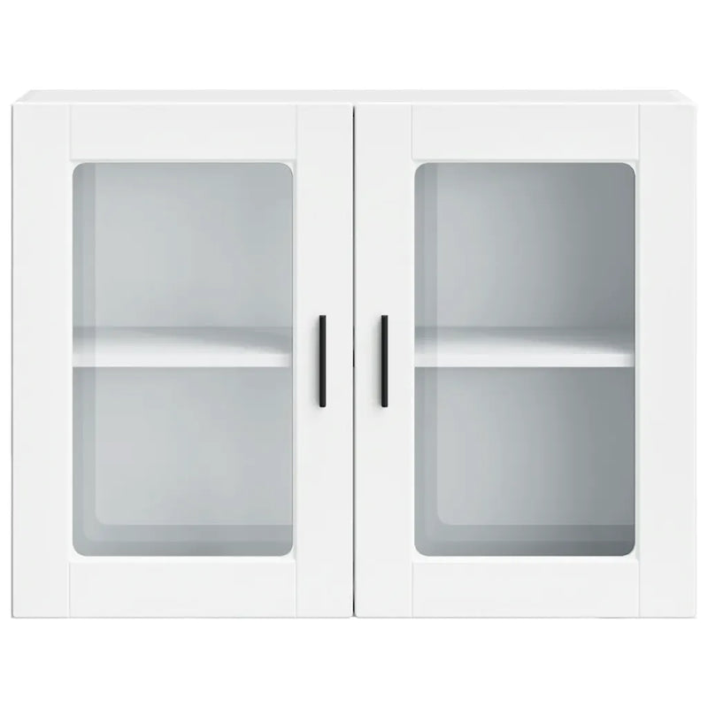 Kitchen Wall Cabinet with Glass Door "Porto" White