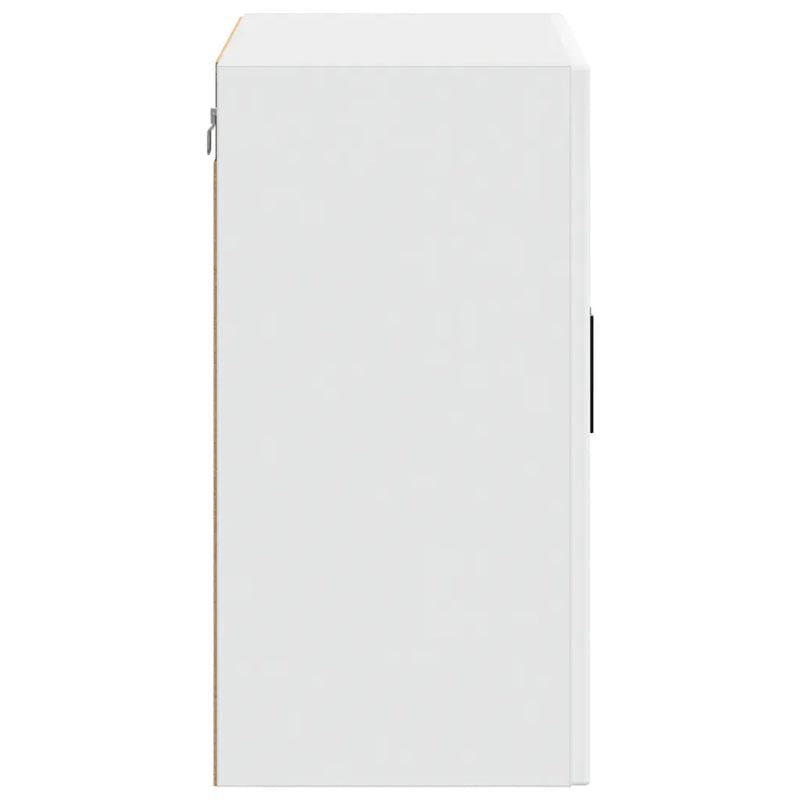 Kitchen Wall Cabinet with Glass Door "Porto" White