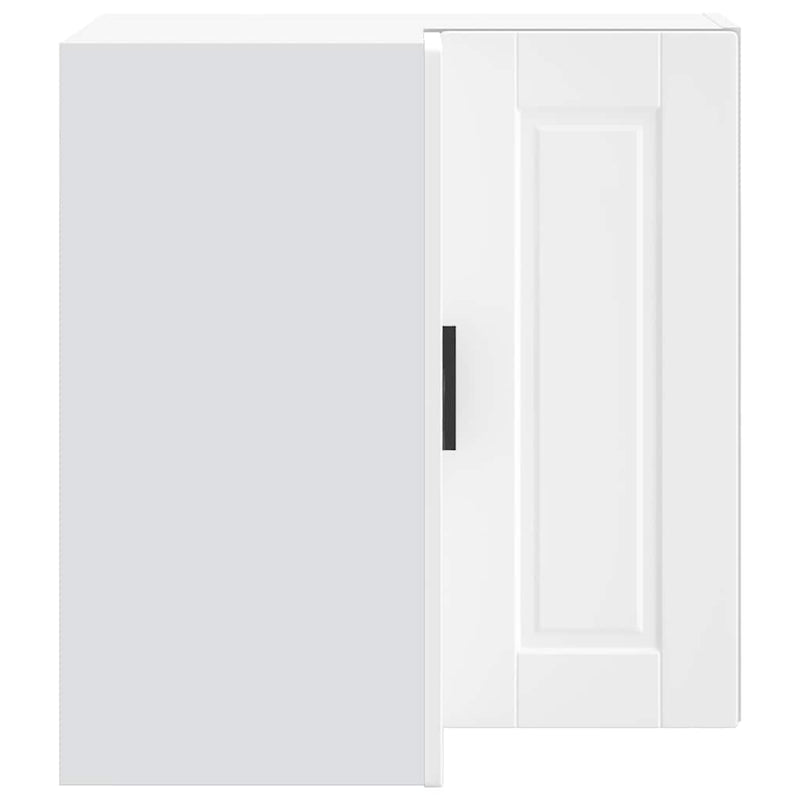 vidaXL Kitchen Wall Corner Cabinet Porto White Engineered Wood