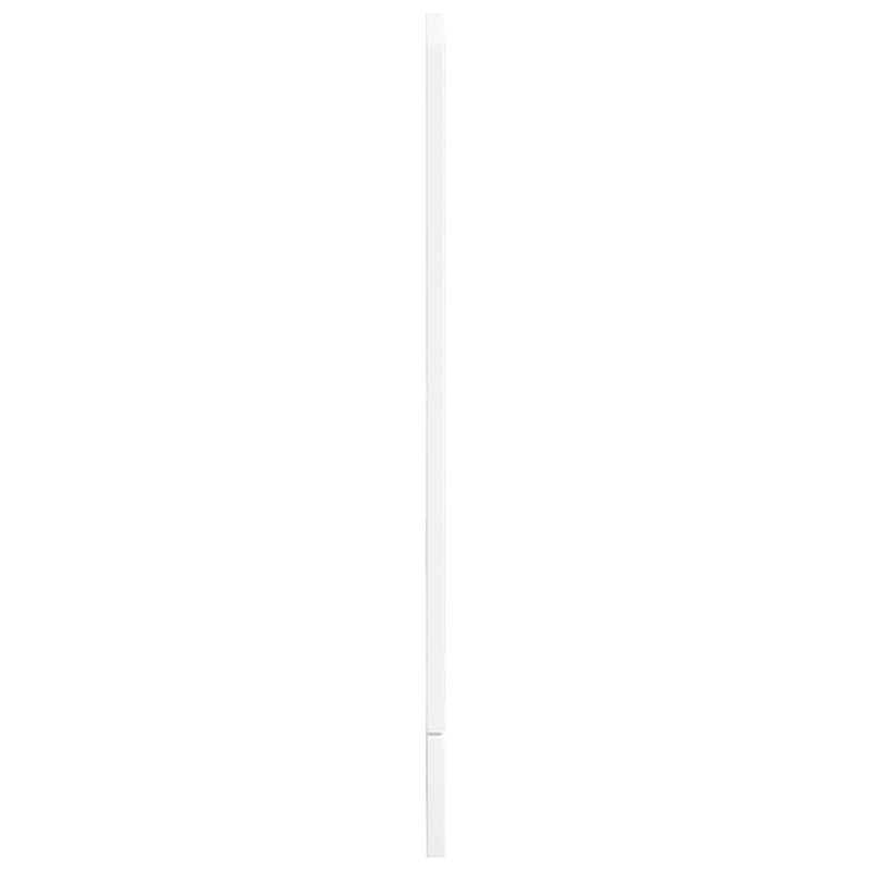 vidaXL Dishwasher Panel Porto White 45x1.5x67 cm Engineered Wood