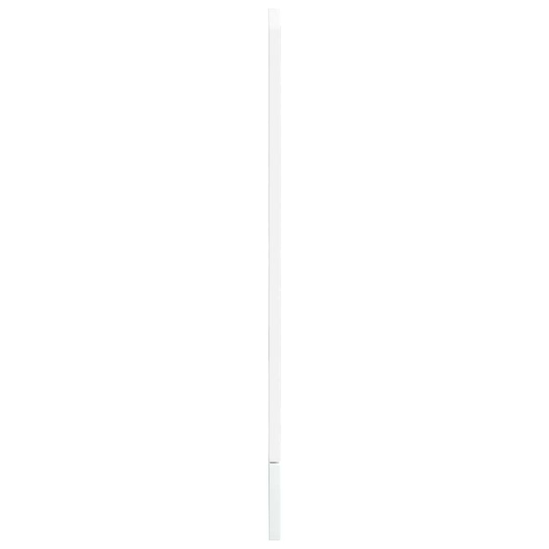 vidaXL Dishwasher Panel "Porto" High Gloss White 45x1,5x67 cm Engineered Wood