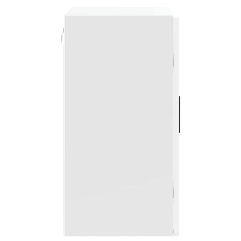 vidaXL Kitchen Wall Cabinet with Glass Door "Porto" White