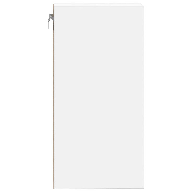 vidaXL Hanging Cabinet "Riga" White 20x29,5x60 cm Engineered Wood