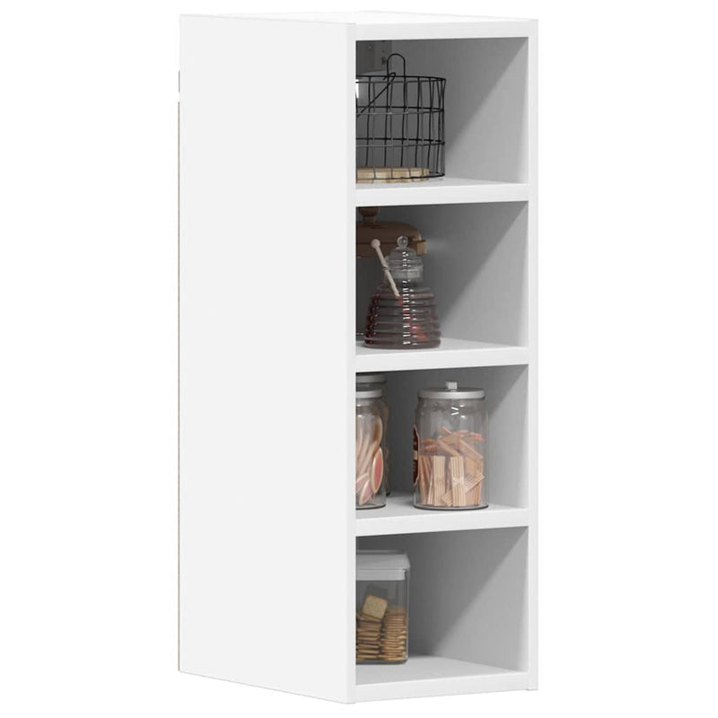 vidaXL Hanging Cabinet "Riga" White 20x29,5x60 cm Engineered Wood