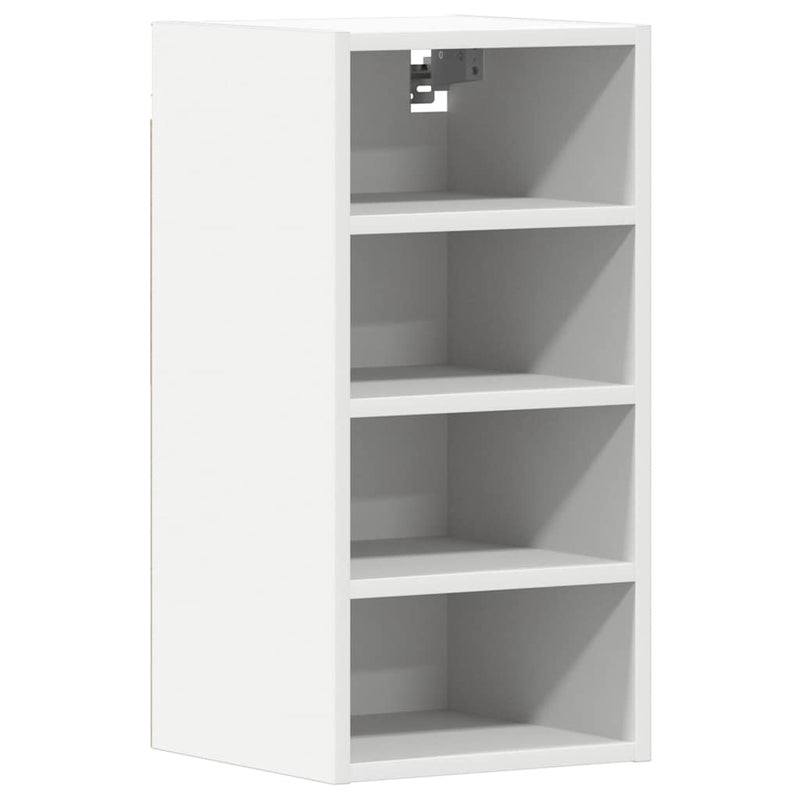 vidaXL Hanging Cabinet "Riga" White 30x29,5x60 cm Engineered Wood