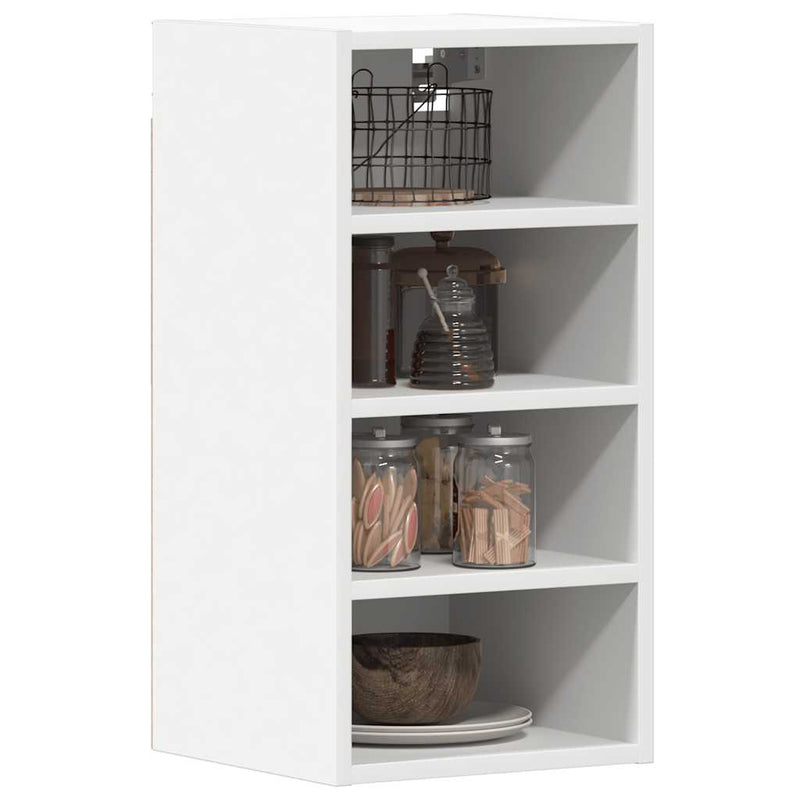 vidaXL Hanging Cabinet "Riga" White 30x29,5x60 cm Engineered Wood
