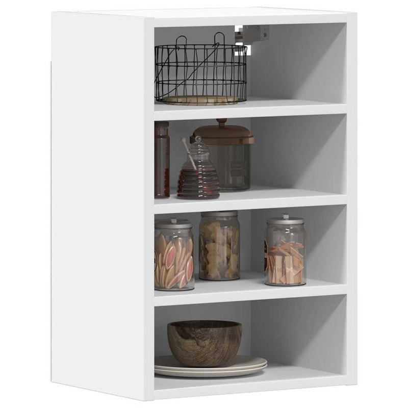 vidaXL Hanging Cabinet "Riga" White 40x29,5x60 cm Engineered Wood