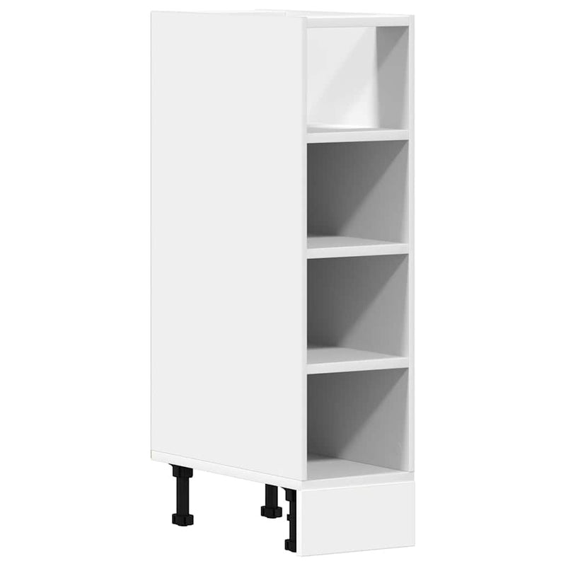 vidaXL Bottom Cabinet "Riga" White 20x44,5x81,5 cm Engineered Wood
