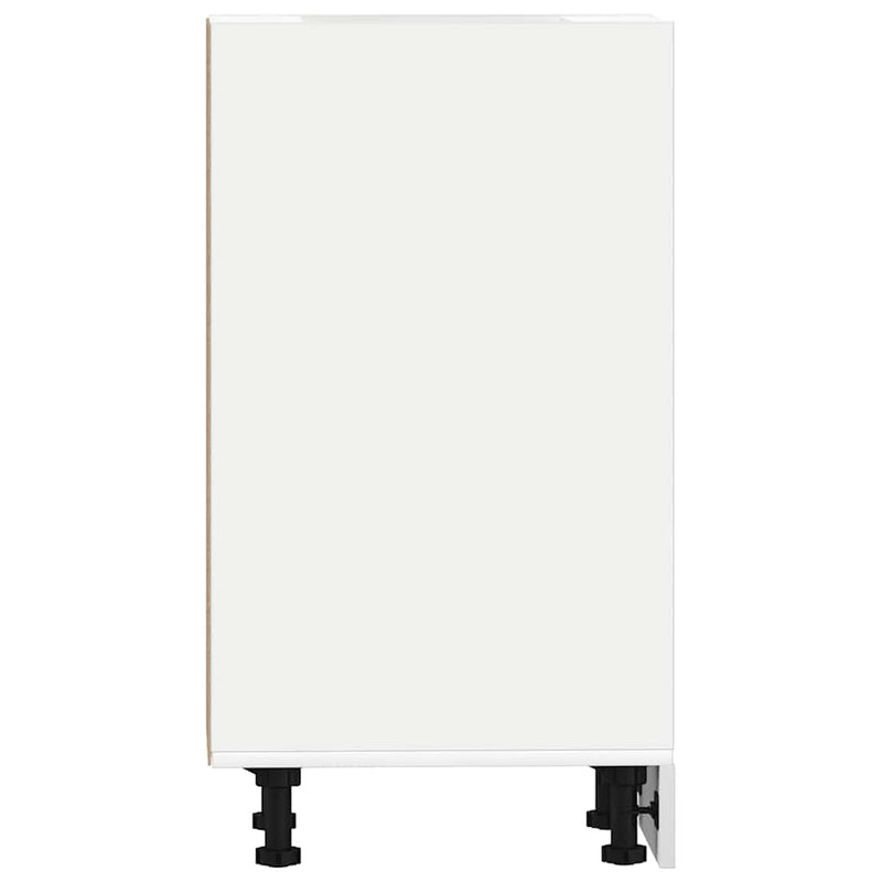 vidaXL Bottom Cabinet "Riga" White 20x44,5x81,5 cm Engineered Wood