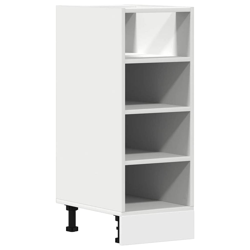vidaXL Bottom Cabinet "Riga" White 30x44,5x81,5 cm Engineered Wood