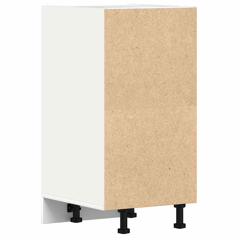 vidaXL Bottom Cabinet "Riga" White 40x44,5x81,5 cm Engineered Wood