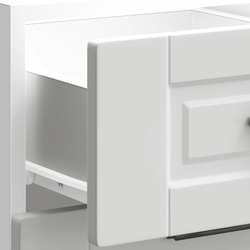 Kitchen Base Cabinet Porto White Engineered Wood