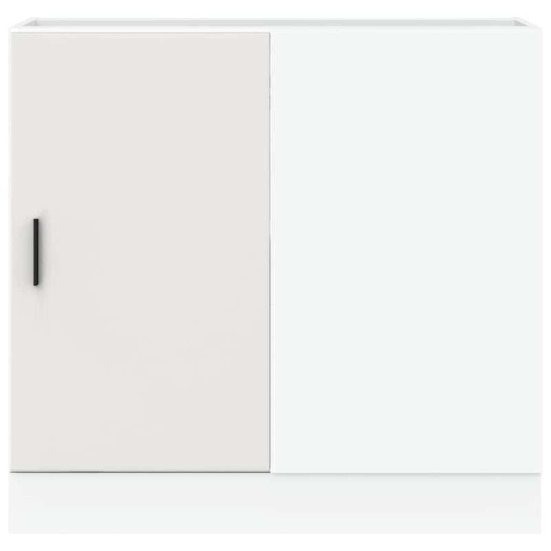 vidaXL Kitchen Base Cabinet "Lyon" White Engineered Wood