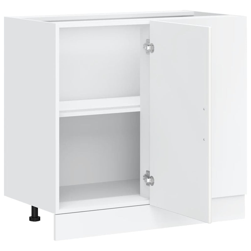 vidaXL Kitchen Base Cabinet "Lyon" White Engineered Wood