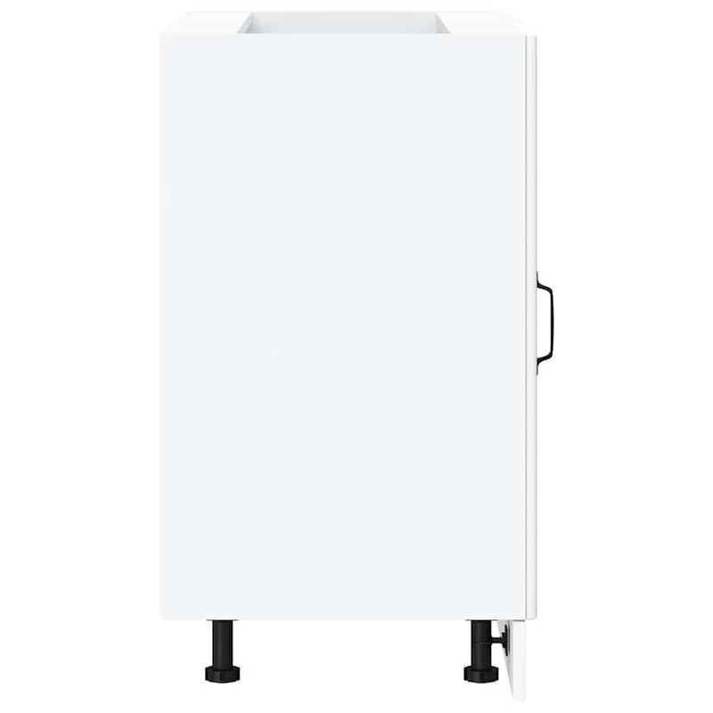 vidaXL Kitchen Base Cabinet Kalmar White Engineered Wood