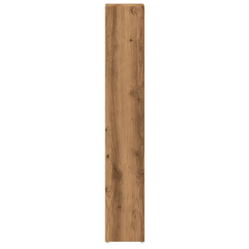 vidaXL CD Cabinets 2 pcs Artisan Oak 21x16x93,5 cm Engineered Wood