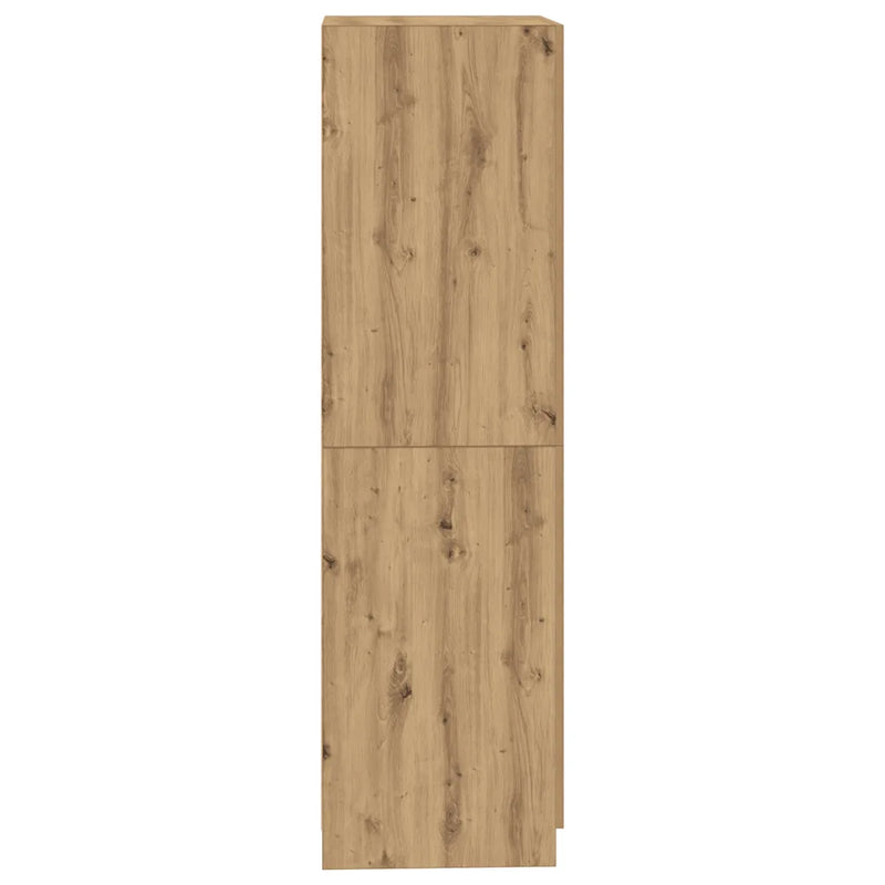 Wardrobe Artisan Oak 80x52x180 cm Engineered Wood