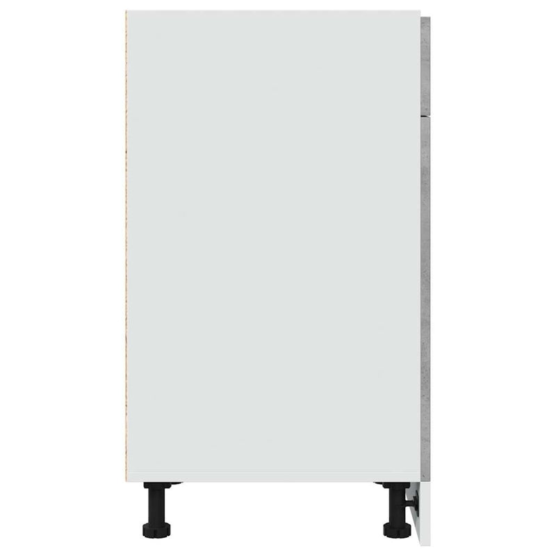 vidaXL Drawer Bottom Cabinet Lyon Concrete Grey 40x46x81.5 cm Engineered Wood