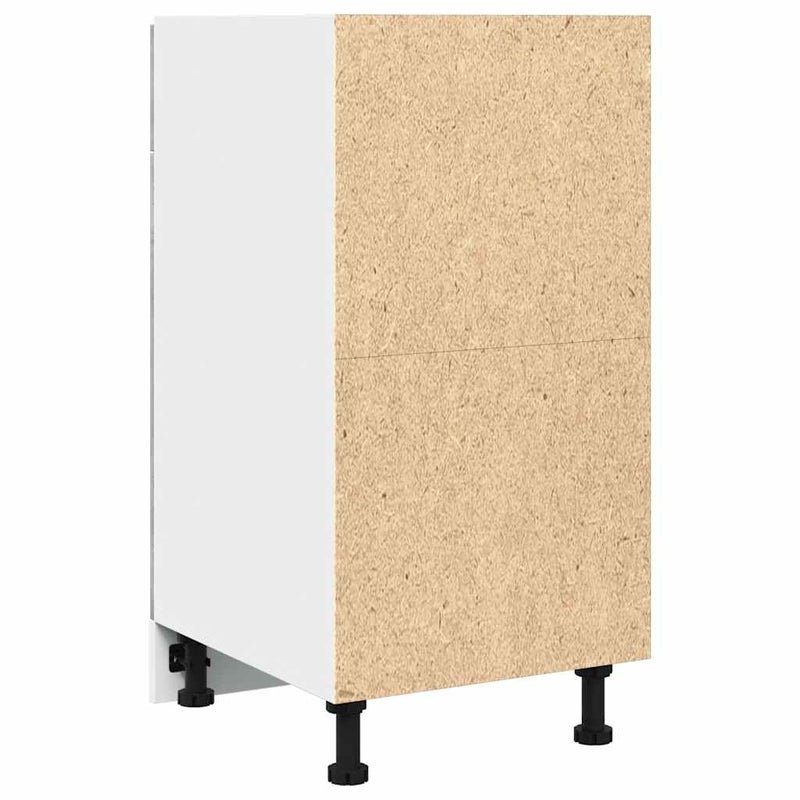 vidaXL Drawer Bottom Cabinet Lyon Concrete Grey 40x46x81.5 cm Engineered Wood