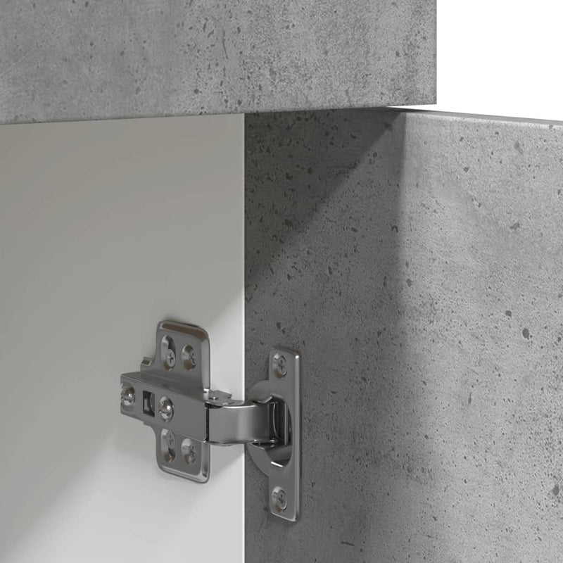 vidaXL Drawer Bottom Cabinet Lyon Concrete Grey 60x46x81.5 cm Engineered Wood