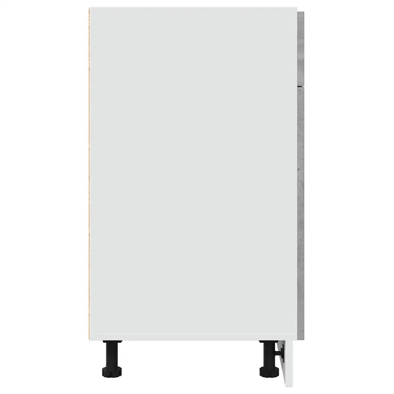 Drawer Bottom Cabinet Lyon Concrete Grey 80x46x81.5 cm Engineered Wood