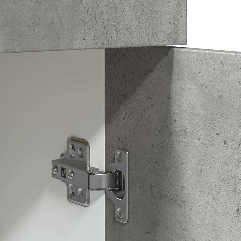 Drawer Bottom Cabinet Lyon Concrete Grey 80x46x81.5 cm Engineered Wood