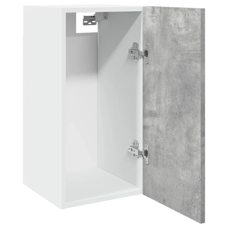 Hanging Cabinet "Lyon" Concrete Grey 30x31x60 cm Engineered Wood