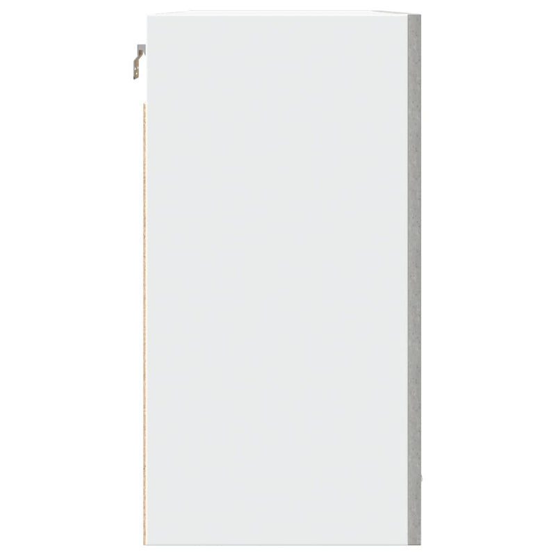 vidaXL Hanging Cabinet Lyon Concrete Grey 80x31x60 cm Engineered Wood
