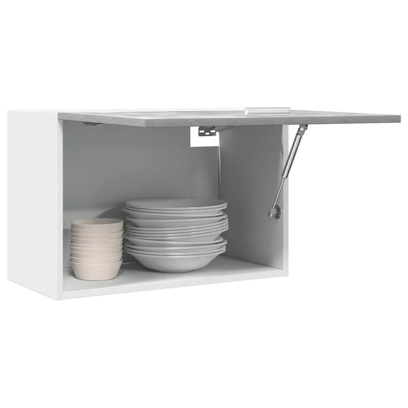 Hanging Cabinet "Lyon" Concrete Grey 60x31x40 cm Engineered Wood
