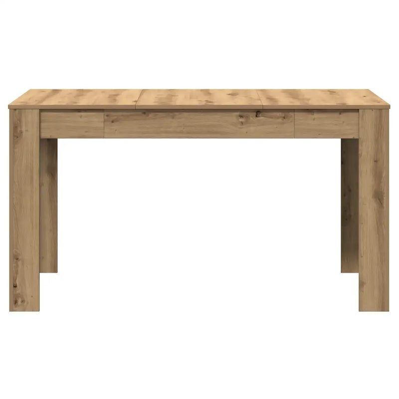 Dining Table Artisan Oak 140x74.5x76 cm Engineered Wood