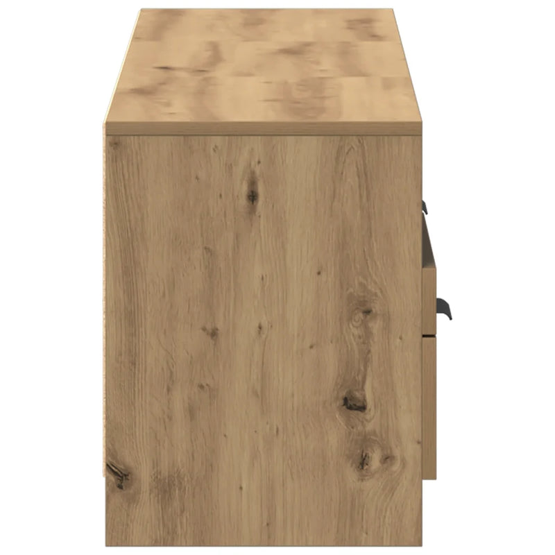 TV Cabinet Artisan Oak 150x33.5x45 cm Engineered Wood