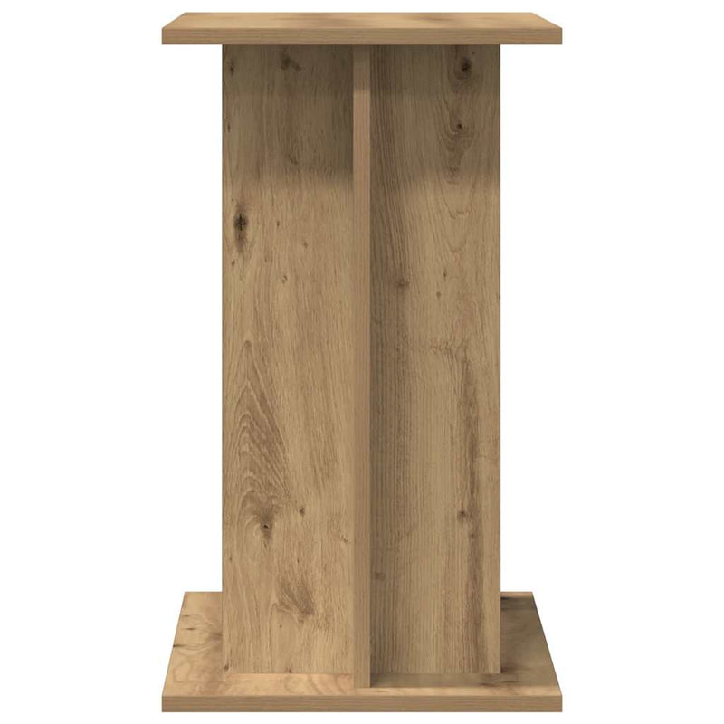 vidaXL Aquarium Stand Artisan Oak 80x35x60 cm Engineered Wood