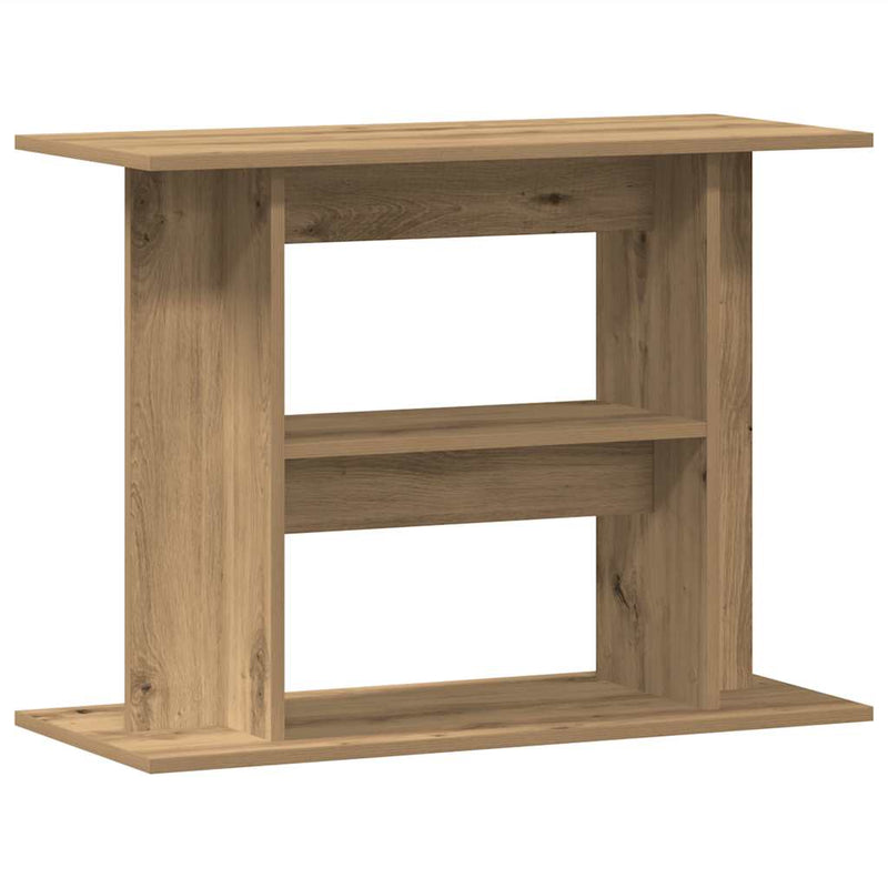 vidaXL Aquarium Stand Artisan Oak 80x35x60 cm Engineered Wood